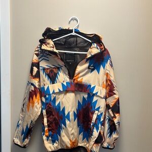 Reason Geometric Patterned men’s small Raincoat
